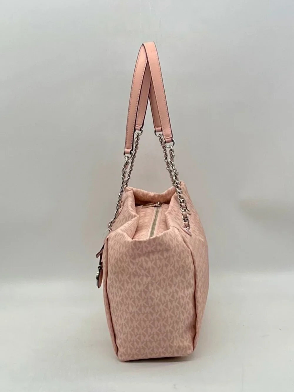 Michael Kors Pink Georgia Extra Large Top Zip Tote Bag